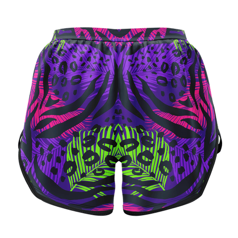 Jump Shorts Donna - Purple Jungle - Jump Sport