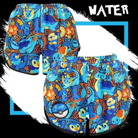 Jump Shorts Donna - Water Pattern