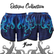 Jump Shorts Blue Octopus - Jump Sport