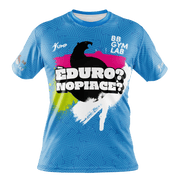 T-Shirt BB Gym Duro NO Piace Azzurra - Jump Sport