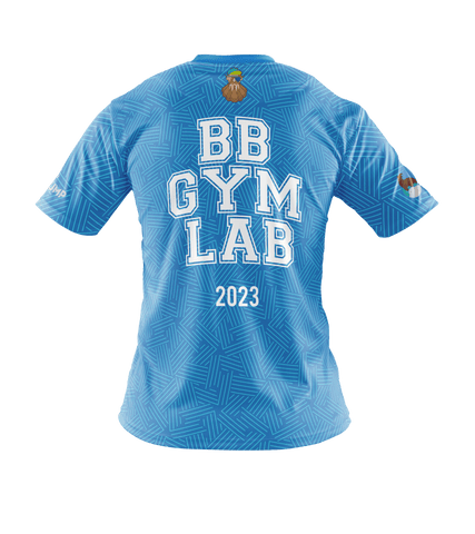T-Shirt BB Gym Duro NO Piace Azzurra - Jump Sport