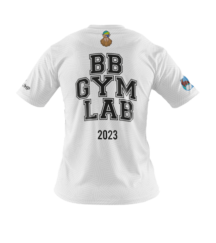T-Shirt BB Gym Duro NO Piace Bianca - Jump Sport