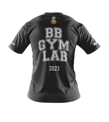 T-Shirt BB Gym Duro NO Piace Nera - Jump Sport