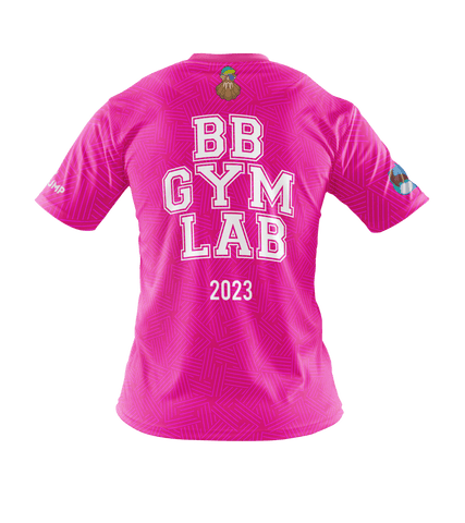 T-Shirt BB Gym Duro NO Piace Rosa - Jump Sport