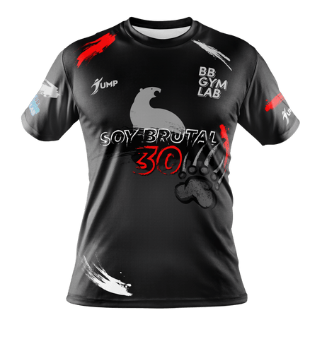 T-Shirt BB Gym Soy Brutal Rossa - Jump Sport