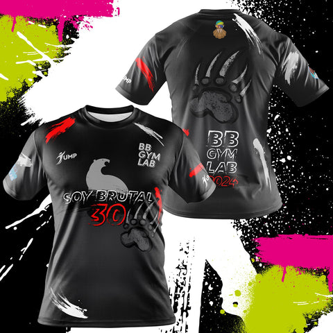 T-Shirt BB Gym Soy Brutal Rossa - Jump Sport