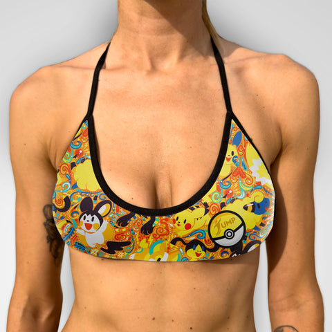 Top Skinny Back - Pattern Elettro - Jump Sport