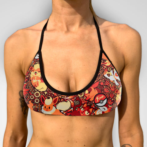 Top Skinny Back - Pattern Fire - Jump Sport