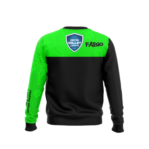 Felpa Jumper Green - Volley Lonato 2023 - Jump Sport