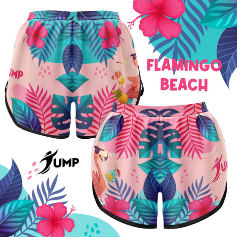 Jump Shorts Donna - Flamingo Beach - Jump Sport