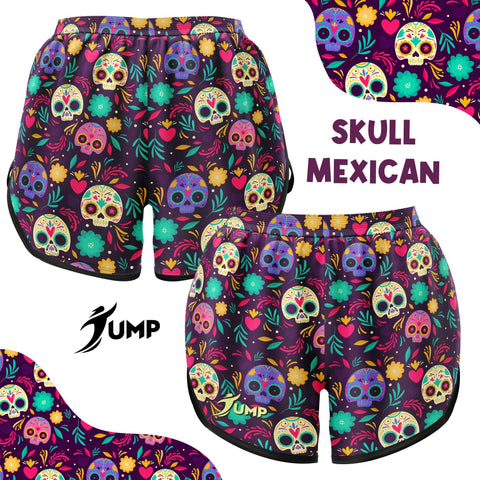 Jump Shorts Donna - Skull Mexican - Jump Sport