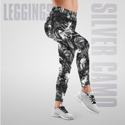 Leggings Silver Camo - Jump Sport
