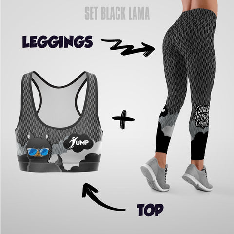 Set Black Lama - Jump Sport