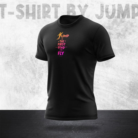 T-Shirt Purple Slogan - Jump Sport
